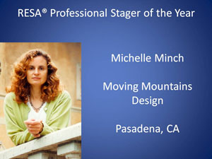 Michelle Minch Pro Stager of the Year